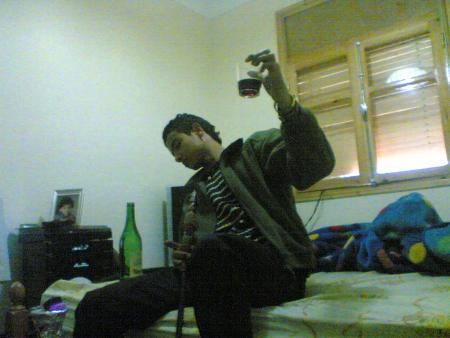 c'est  moi  ché mon ami yamel  supér soiré peace